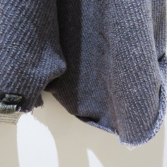 FREE PEOPLE WE THE FREE Off My Mind Cropped T-Shirt Top in Washed Black Casual - Picture 7 of 15